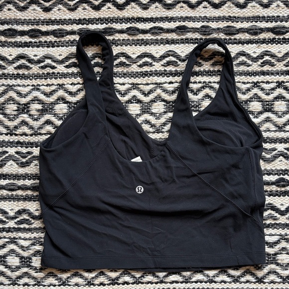 lululemon athletica Black Crop Top - Picture 2 of 4